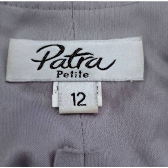 VINTAGE PATRA ANIMAL-PRINT BLACK, GRAY, & GOLD SZ.12P EUC. - Picture 6 of 7